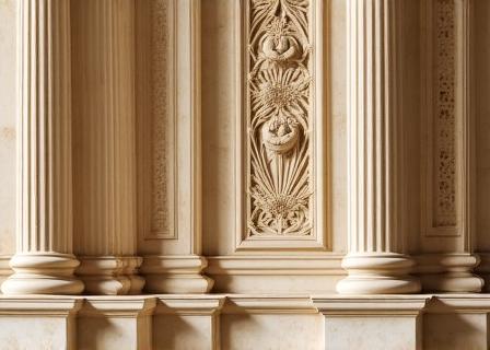 Dettaglio architettonico classico europeo